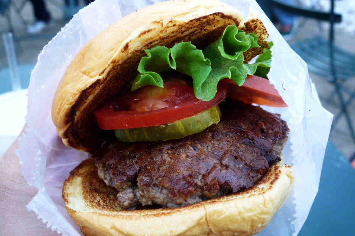 Healthiest Fast Food Burger