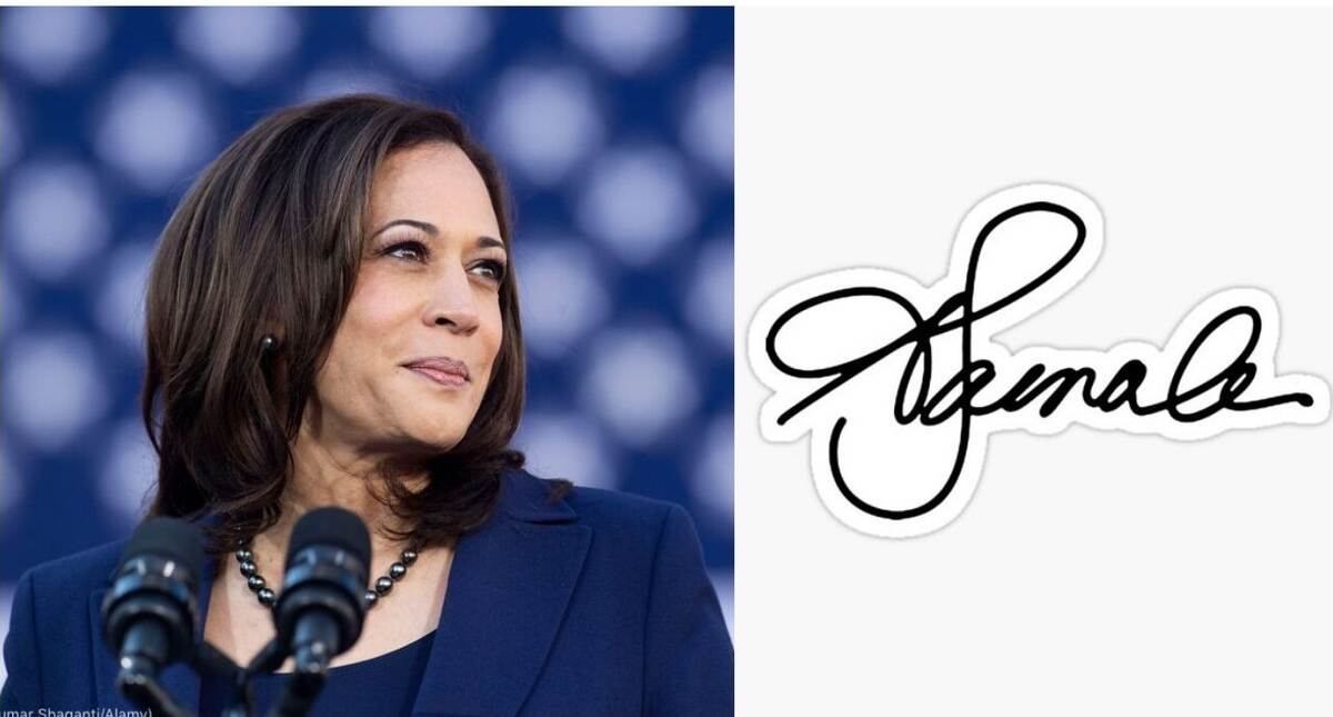 Kamala Harris Signature