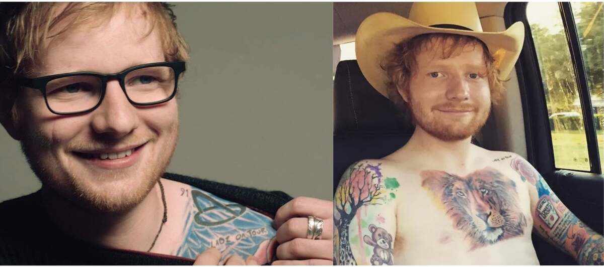 Ed Sheeran Tattoos